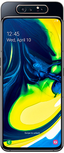 Смартфон Samsung Galaxy A80 8/128 GB (черный матовый)